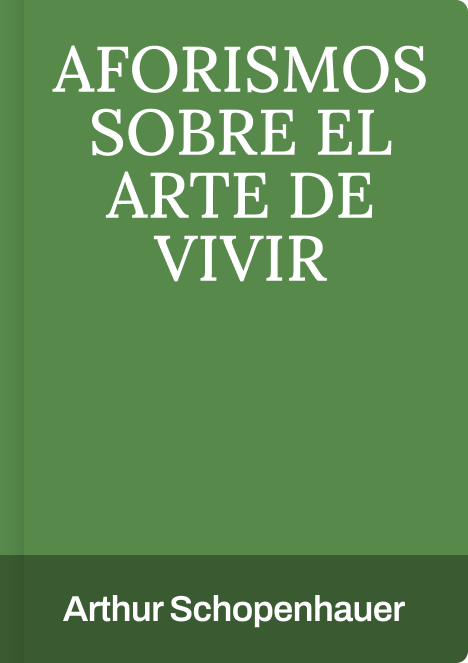 Aforismos sobre el arte de vivir